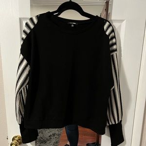 Fashion Nova Black and White Sweater